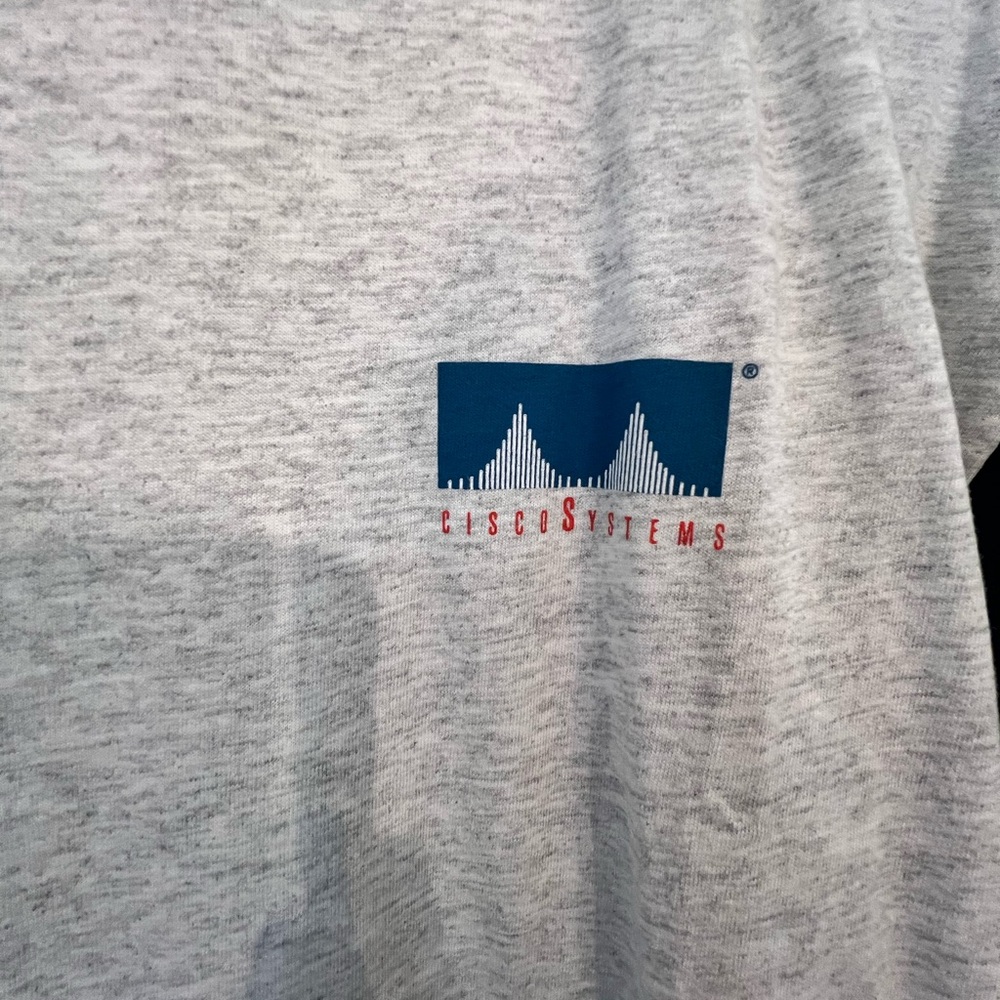 Cisco Systems Gray T-Shirt